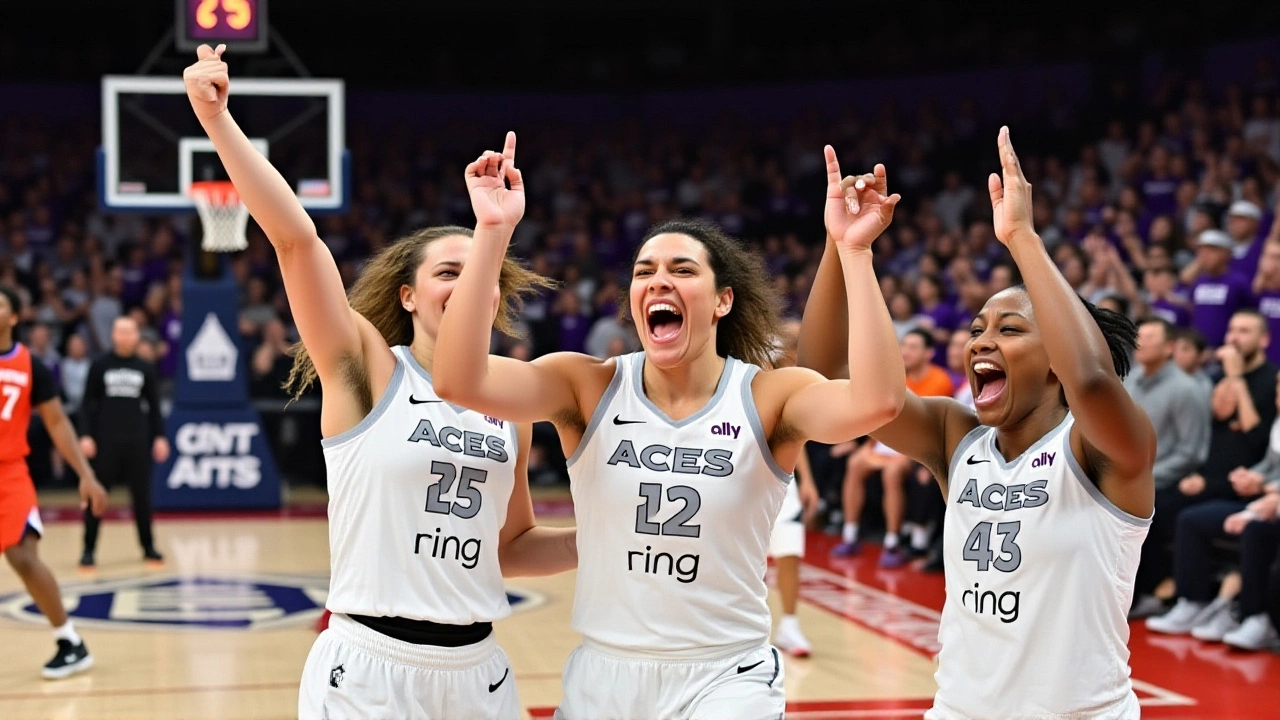 A'ja Wilson’s Triple Crown Leads Aces to Sweep Over Mercury